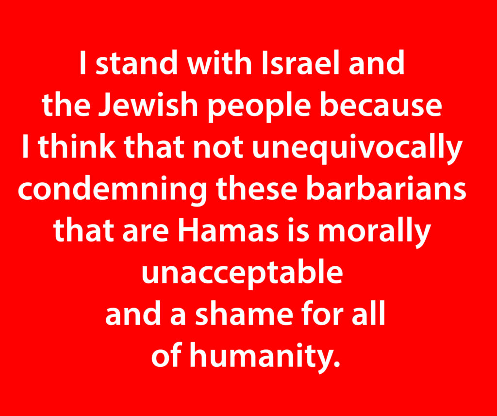 To Stand with Israel